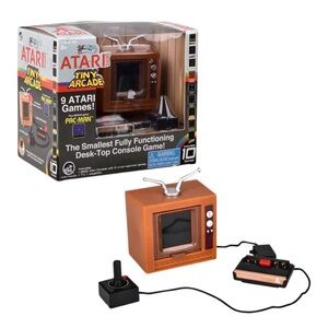 Tiny Arcade Atari 2600 3.5” Mini Retro Game Console – Playable with 10 Games